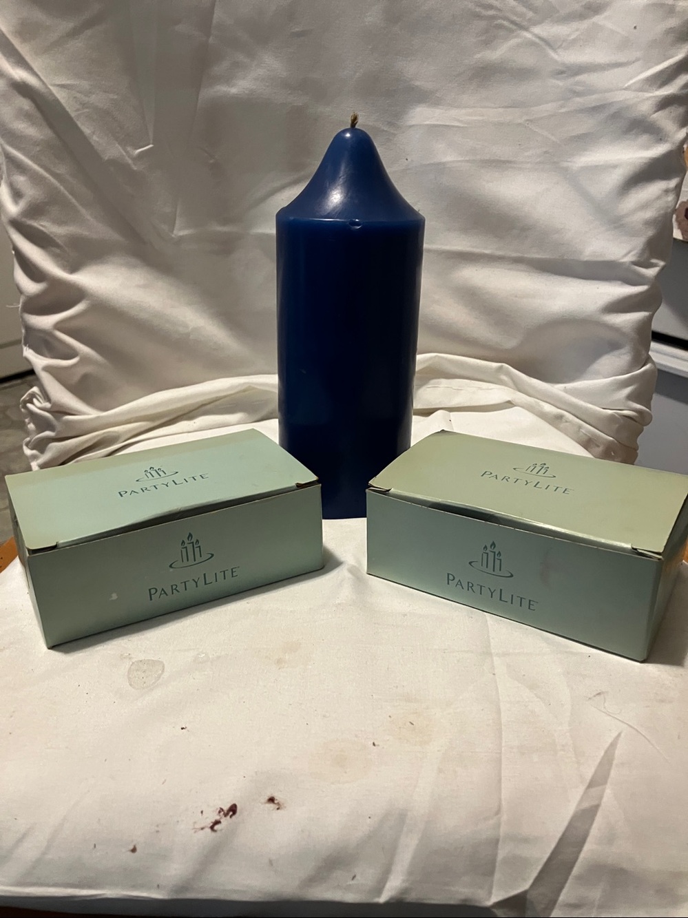 New. Party Lites asstd candles n scents like apple , blueberry , red cinnamon - Picture 2 of 9